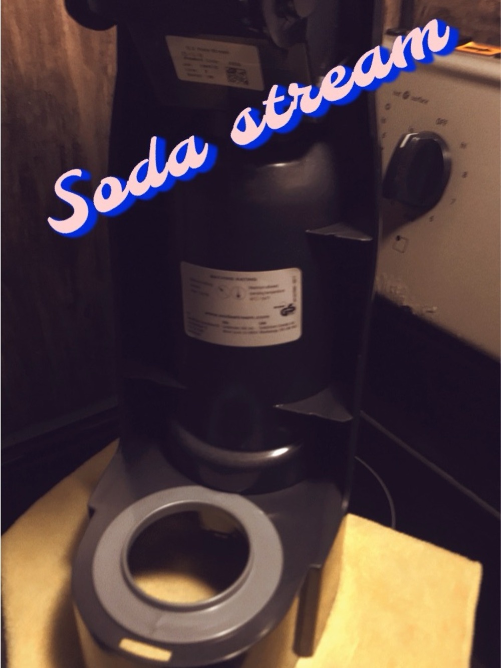 SodaStream Home Carbonator - Black